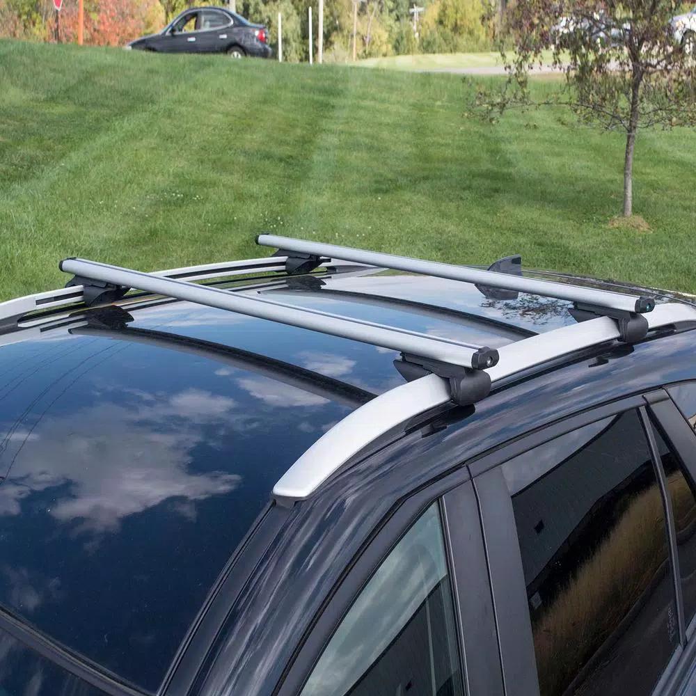 PRO-SERIES 47 in. Universal Aluminum Roof Bars for Small SUVs (Set of 2)