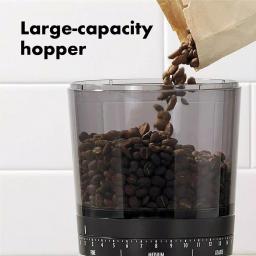 OXO 16 oz. Stainless Steel Conical Burr Coffee Grinder with 43 Adjustable Settings thumbnail 12