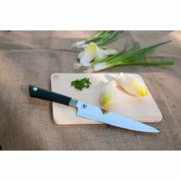 Shun Sora 8 in. Japanese Chef's Knife with VG-10 San Mai Composite Blade thumbnail 4