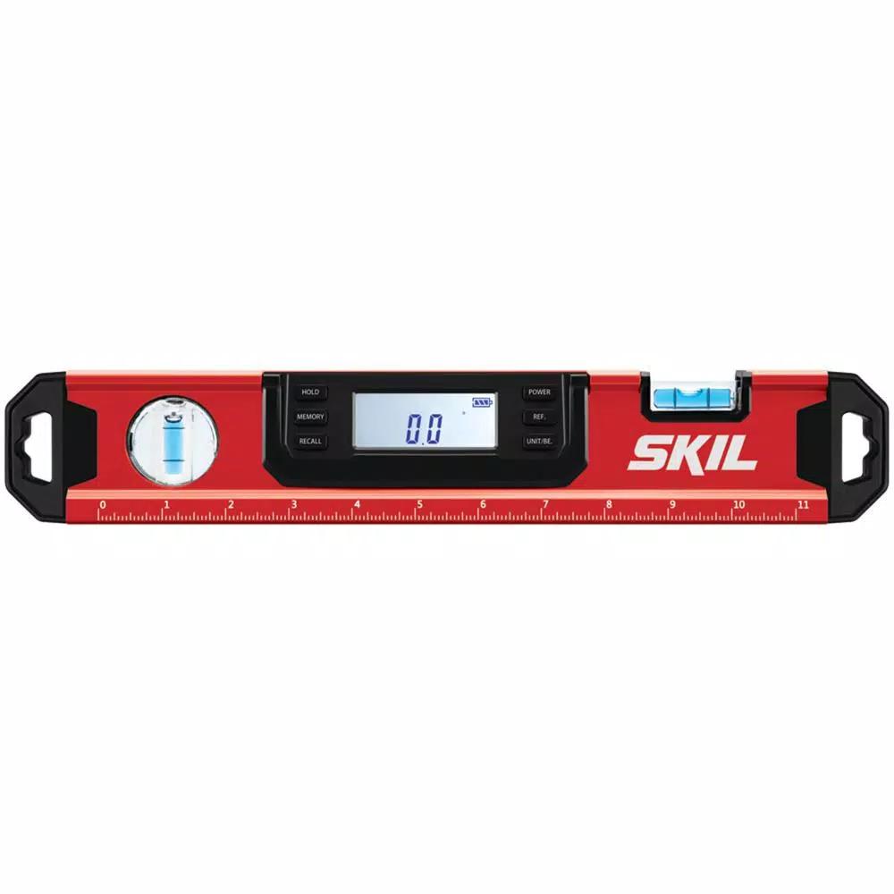 Skil 12 in. Digital Level with Backlit LCD and Magnetic Edge