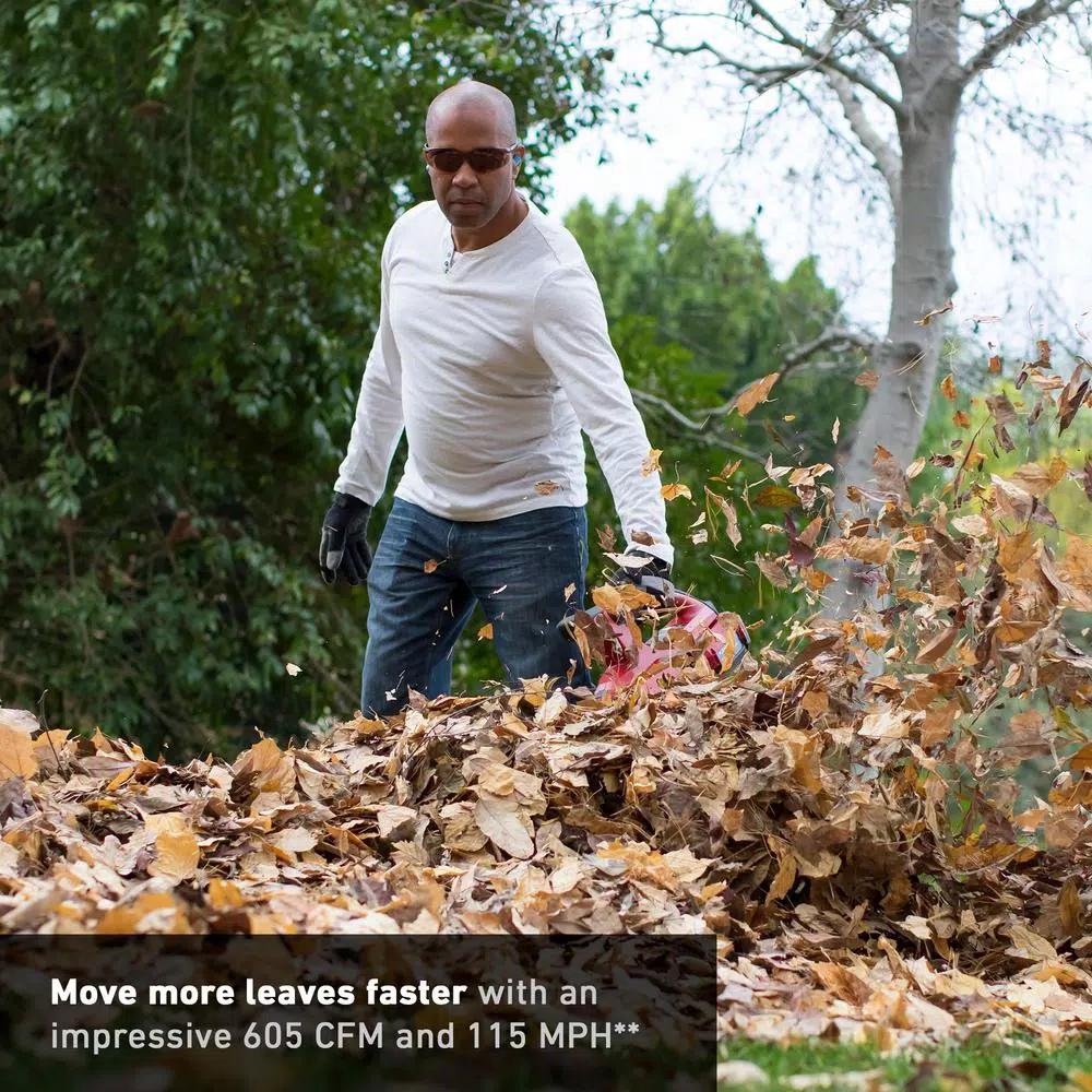 Toro 60V Max Flex-Force Brushless Cordless Handheld Leaf Blower, 605 CFM, 115 MPH - Tool Only