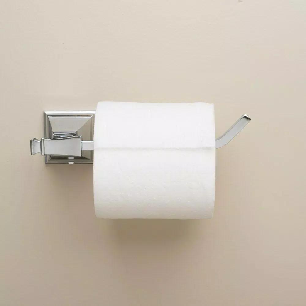 Speakman Rainier Single Post Toilet Paper Holder, Polished Chrome