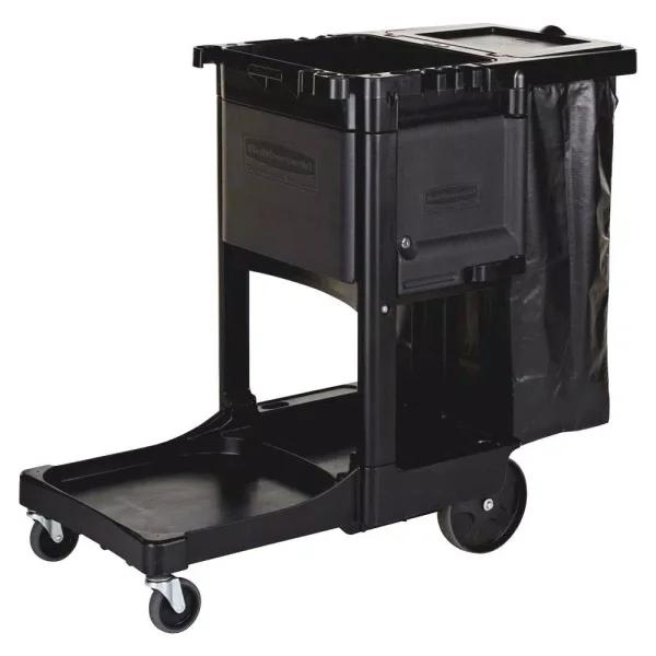 Rubbermaid Executive Series Traditional Janitor Cleaning Cart with 25 Gal. Vinyl Bag