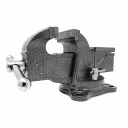 WEN 3-in. Heavy-Duty Cast Iron Bench Vise with Swivel Base thumbnail 1