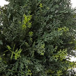 Pure Garden 36 in. Artificial Cypress Spiral Topiary with Pot thumbnail 3