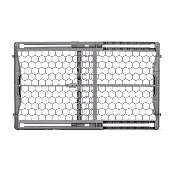 Regalo Expandable Plastic Pressure Mount Baby Gate, 23 in. Tall, Fits 28-42 in. Openings