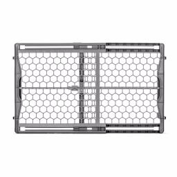 Regalo Expandable Plastic Pressure Mount Baby Gate, 23 in. Tall, Fits 28-42 in. Openings thumbnail 1