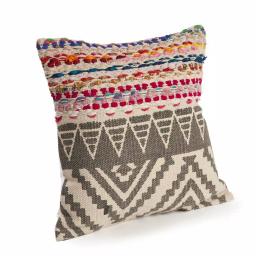 LR Resources Bohemian Geometric Multicolored Throw Pillow, 18 x 18 in. Cotton Blend thumbnail 5