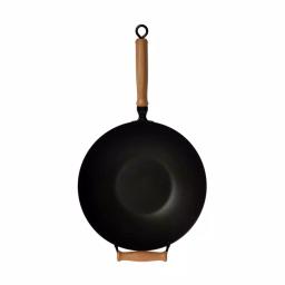 Honey-Can-Do Joyce Chen 10-Piece Carbon Steel Non-Stick Wok Set with Bamboo Accessories thumbnail 1