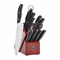 Henckels International Definition 12-Piece Knife Block Set with Hardwood Block thumbnail 2