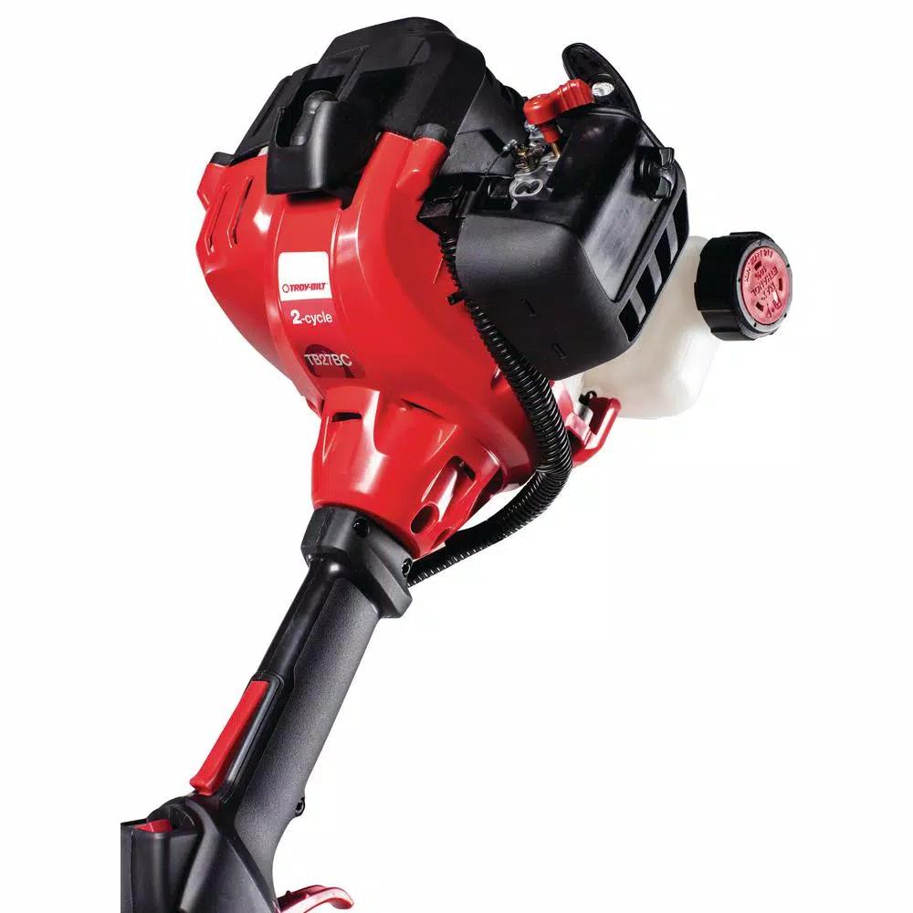 Troy-Bilt TB27BC 27cc 2-Cycle Gas Brushcutter and String Trimmer with Straight Shaft