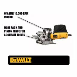 DEWALT 6.5 Amp Heavy Duty Plate Joiner Kit with 10,000 RPM Motor thumbnail 2