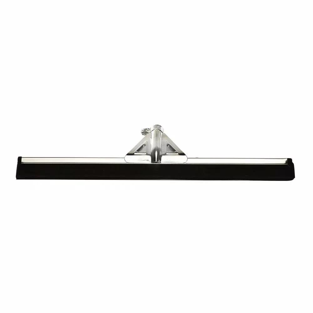 Alpine Industries 22 in. Professional Dual Moss Rubber Floor Squeegee, Black