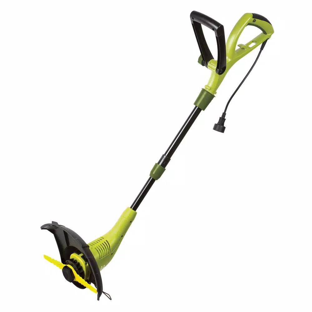 Sun Joe Sharperblade 2-in-1 Corded Electric Grass Trimmer and Lawn Edger, 4.5 Amp, 11.5 in. Swath