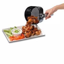 Proctor Silex 1.58 Qt. Black Air Fryer, 900W Compact Countertop Fryer thumbnail 7