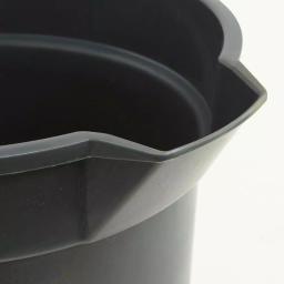 TAFCO PRODUCTS Tafco 3.5 Gal. Gray Round Utility ECO Bucket, 14 Qt. Heavy-Duty Commercial Grade, Made from 100% Recycled Water Bottles thumbnail 7