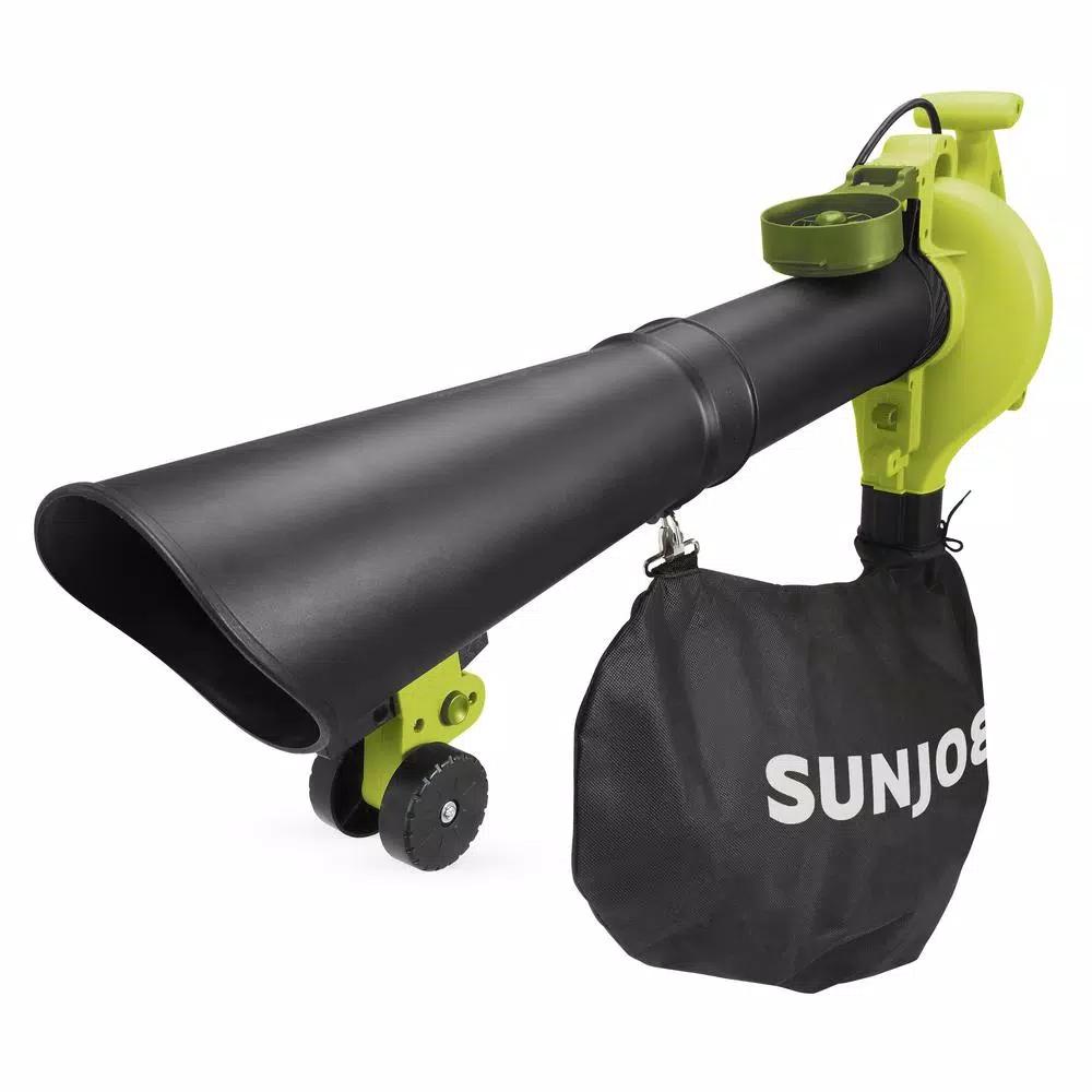 SUN JOE Blower Joe 4-in-1 Electric Handheld Blower, Vacuum, Mulcher, and Gutter Cleaner, 250 MPH, 440 CFM, 14 Amp