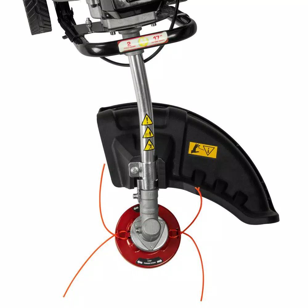 Southland 43 cc Gas Wheeled String Trimmer, 17 in. Walk-Behind Trimmer