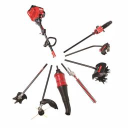 Troy-Bilt 25 cc Gas 2-Cycle Curved Shaft String Trimmer with Attachment Capability thumbnail 2