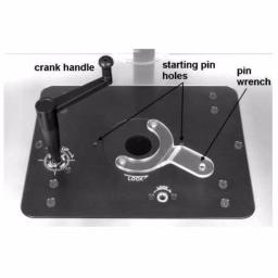 Jet JRL-912 Chain Driven Router Lift with Brake, 4-Post Design thumbnail 5