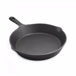ExcelSteel 7 in. Cast Iron Skillet, Black Heavy Duty Non-Stick Pan thumbnail 1