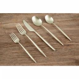 Cambridge Silversmiths Gaze Champagne Satin 20-Piece Flatware Set, Service for 4 thumbnail 3