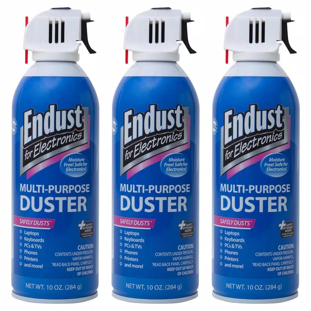 Endust Multi-Purpose Aerosol Electronics Duster, 10 oz (3-Pack)