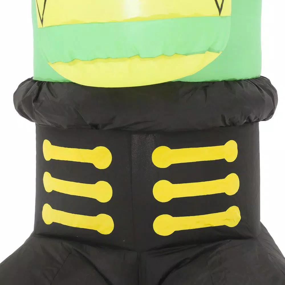 Luxen Home 7 ft. Nutcracker Drummer LED Lighted Holiday Inflatable