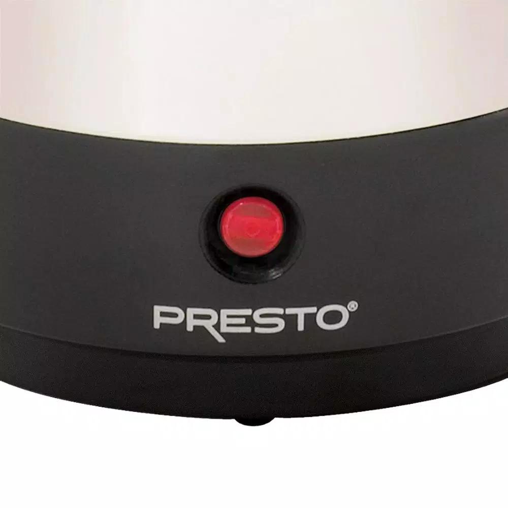 Presto 12-Cup Stainless Steel Electric Percolator Coffee Maker