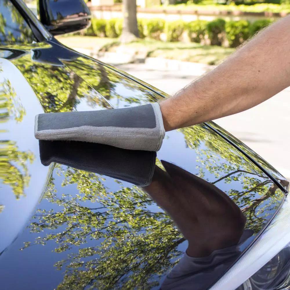 Zwipes Auto Pro Clay Mitt - Dual-Sided Microfiber Paint Contaminant Remover