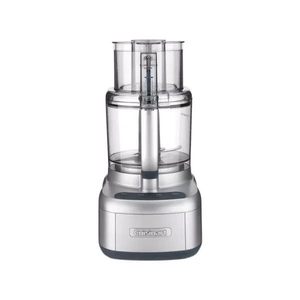 Cuisinart Elemental 11-Cup Food Processor with Stainless Steel Blades and See-Through Lid, Silver