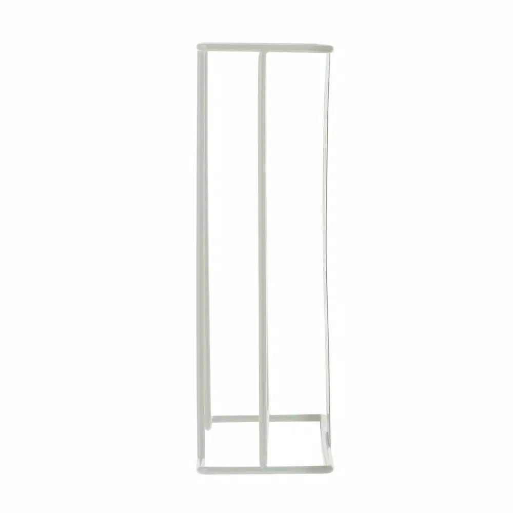Alpine Industries Double Box Metal Wire Wall Mounted Glove Dispenser, White