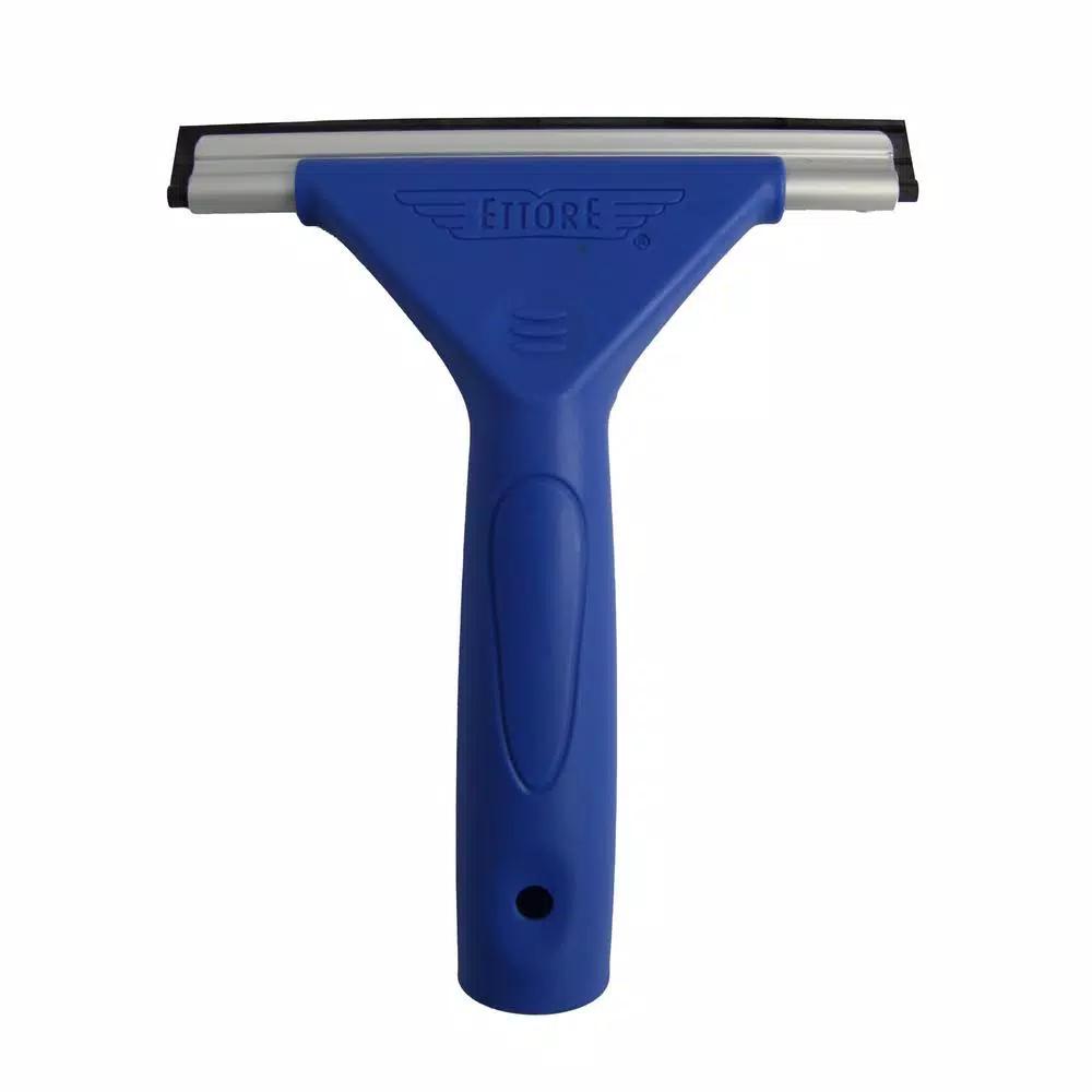 Ettore 6 in. All-Purpose Squeegee with Aluminum Channel and Rubber Blade