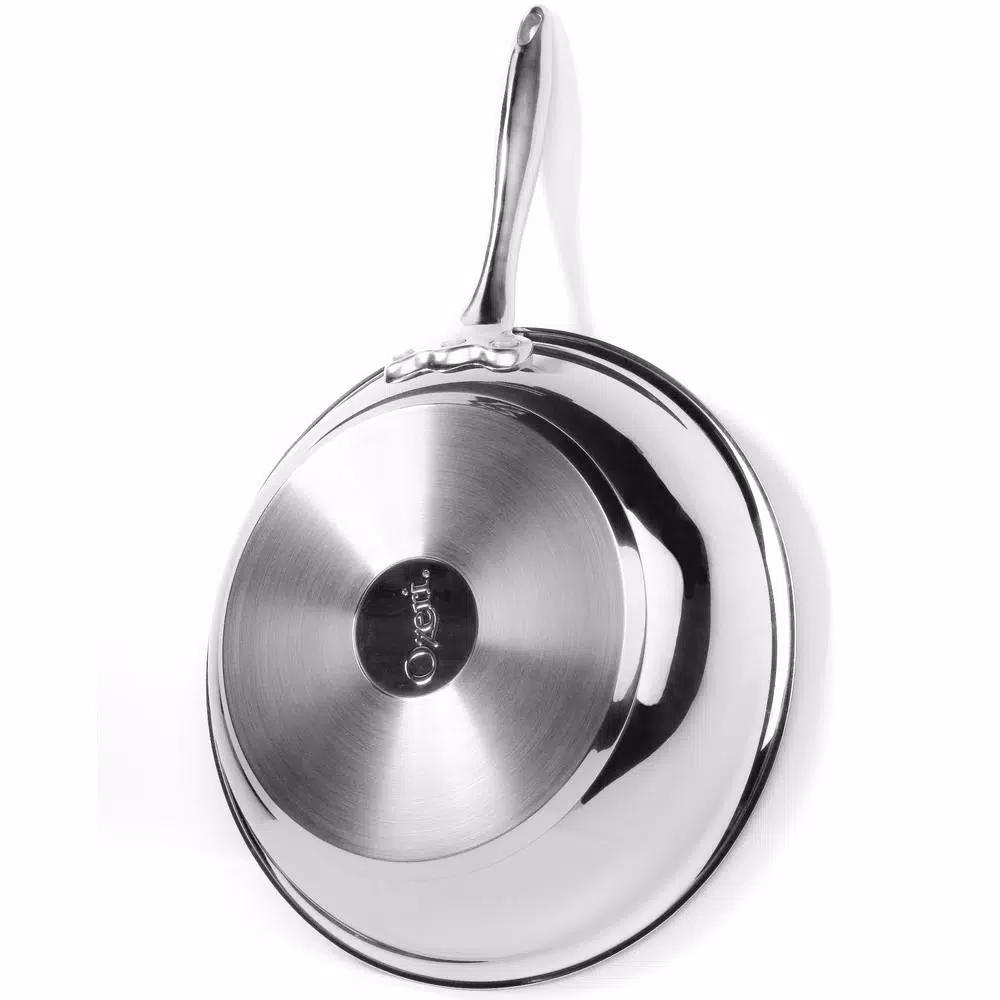 Ozeri Earth Pan ETERNA 12 in. Stainless Steel Nonstick Frying Pan, Bronze