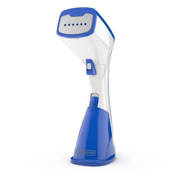 BLACK+DECKER Compact Handheld Garment Steamer, 1000W, Dark Blue