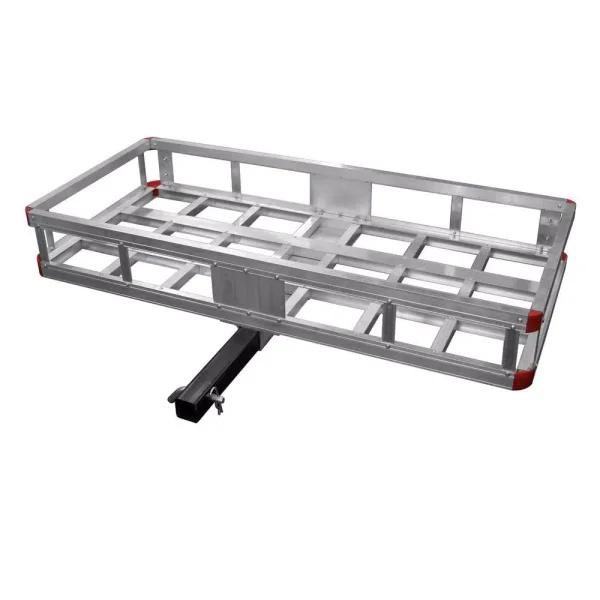 SPEEDWAY 500 lb. Capacity Aluminum Hitch Cargo Carrier for 2 in. Receiver, 40 in. x 20 in.