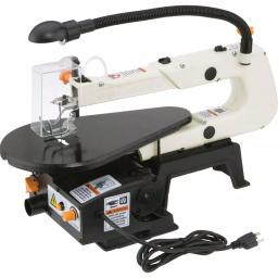 Shop Fox 16 in. Variable Speed Scroll Saw with Cast-Iron Construction thumbnail 2