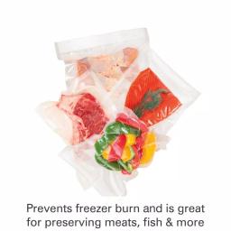 Hamilton Beach Nutrifresh Silver Food Vacuum Sealer with Roll Storage and Bag Cutter thumbnail 4