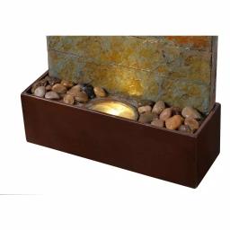 Kenroy Home Stream Resin and Slate Floor and Wall Water Fountain with LED Light thumbnail 3