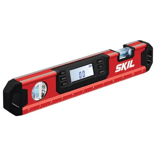 Skil 12 in. Digital Level with Backlit LCD and Magnetic Edge