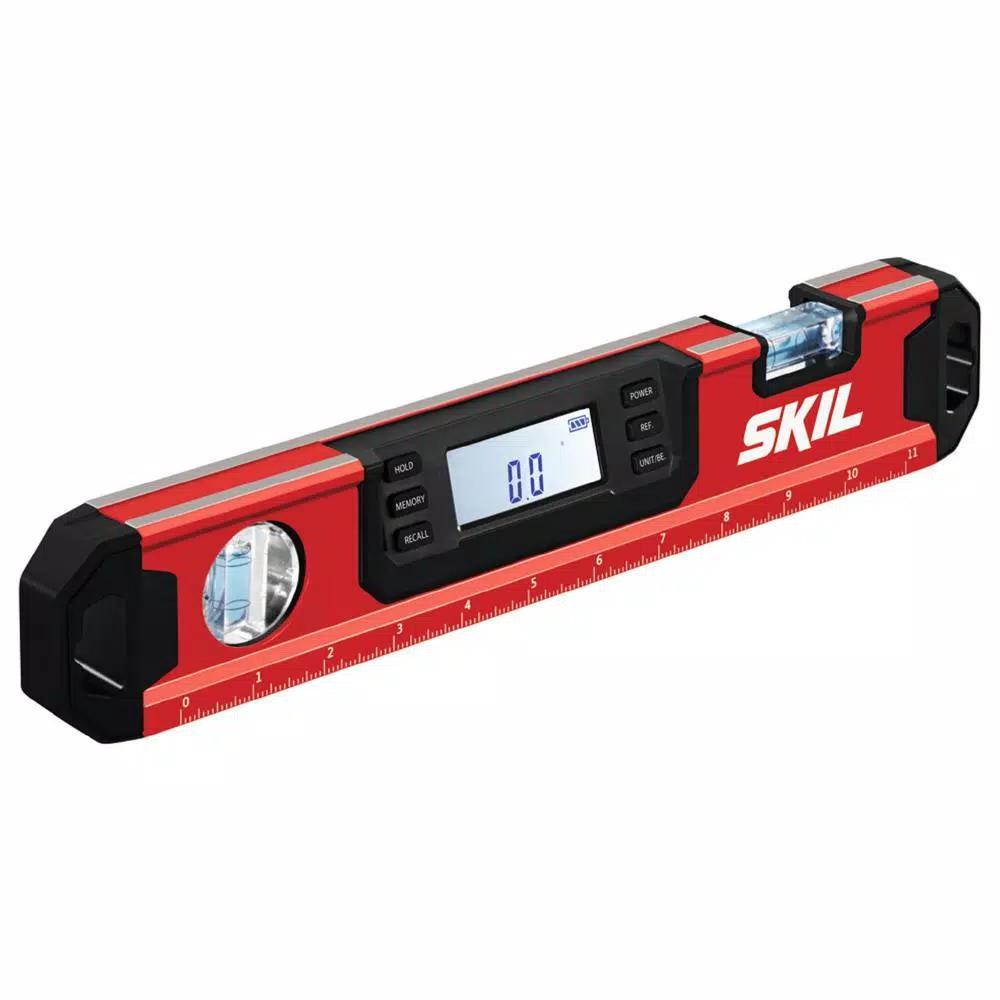 Skil 12 in. Digital Level with Backlit LCD and Magnetic Edge