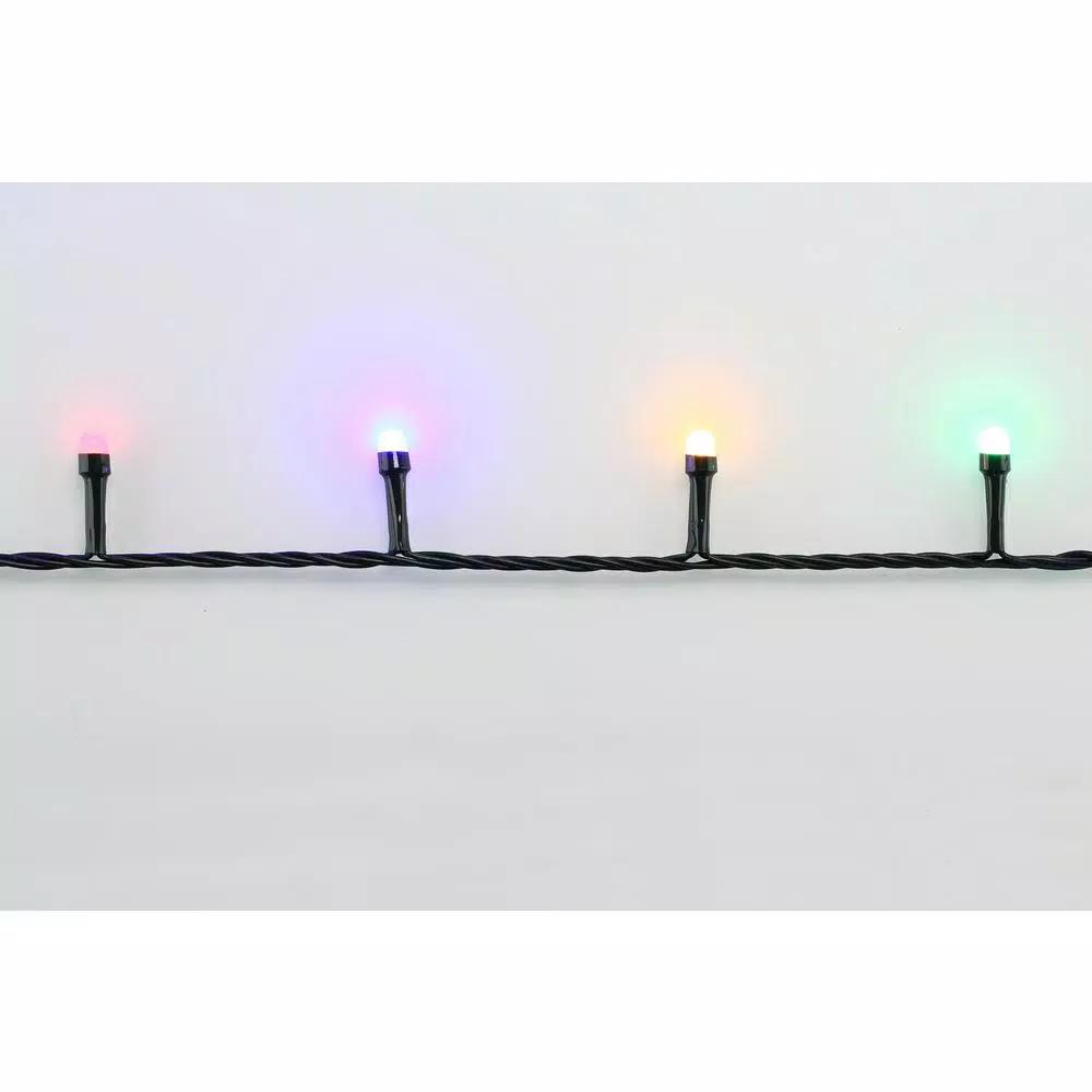 Novolink 200 LED Mini Globe Multi-Color String Lights with Wireless Smart App Control