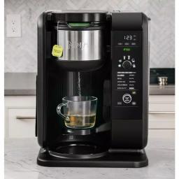 Ninja Hot and Cold Brew Programmable Drip Coffee and Tea Maker, 6.25-Cup, Black thumbnail 4