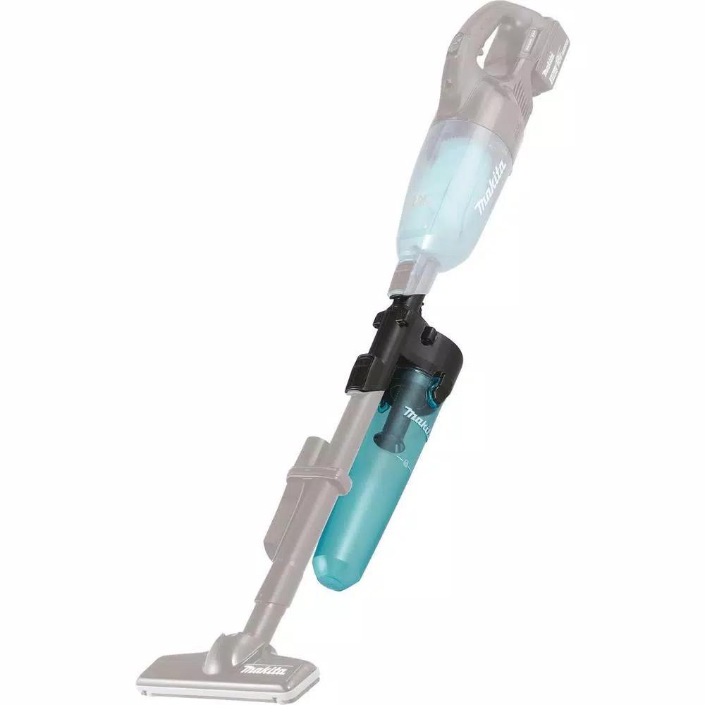 Makita 18V LXT Brushless Cordless Vacuum Kit with 2.0Ah Battery, Rapid Charger & Cyclonic Attachment