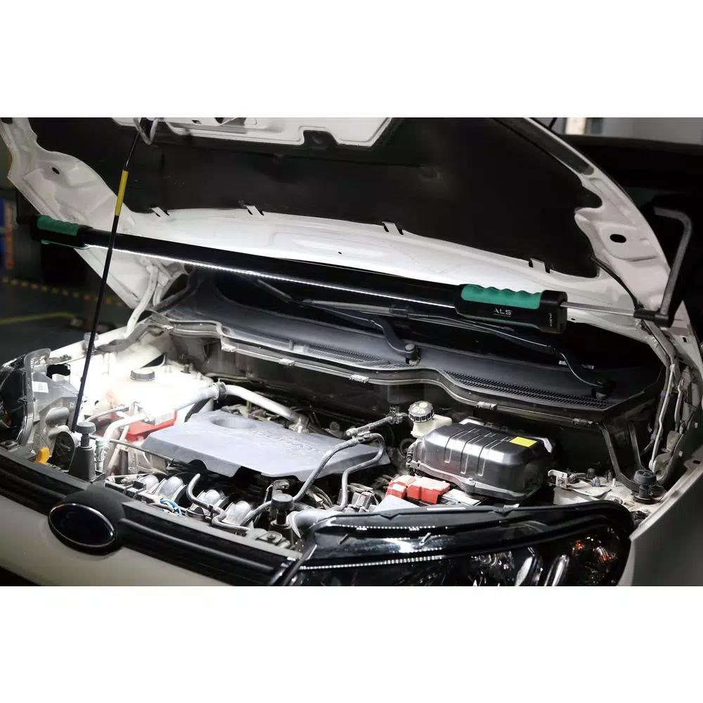 Advanced Lighting Systems ALS 2000 Lumens Rechargeable LED Extendable Under Hood Work Light with Detachable Flashlight