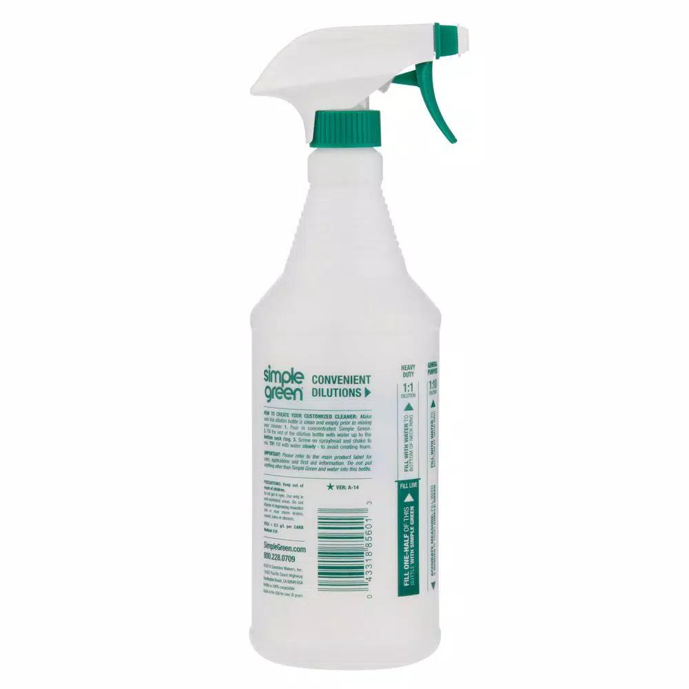 Simple Green 32 oz. Dilution Spray Bottle with Dual-Action Trigger (Case of 3)