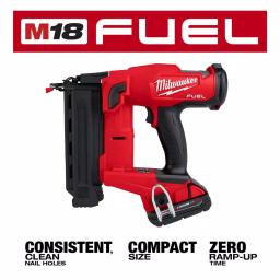Milwaukee M18 FUEL 18-Gauge Brad Nailer, Jig Saw, and Compact Router 3-Tool Combo Kit thumbnail 5