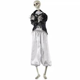 Haunted Hill Farm 5 ft. Animatronic Talking Skeleton Groom Halloween Prop thumbnail 2