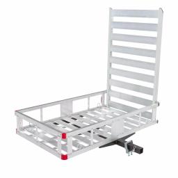 MaxxHaul 80779 Aluminum Hitch Mount Cargo Carrier with 47" Ramp, 500 lb Capacity, 2 in. Receiver thumbnail 1