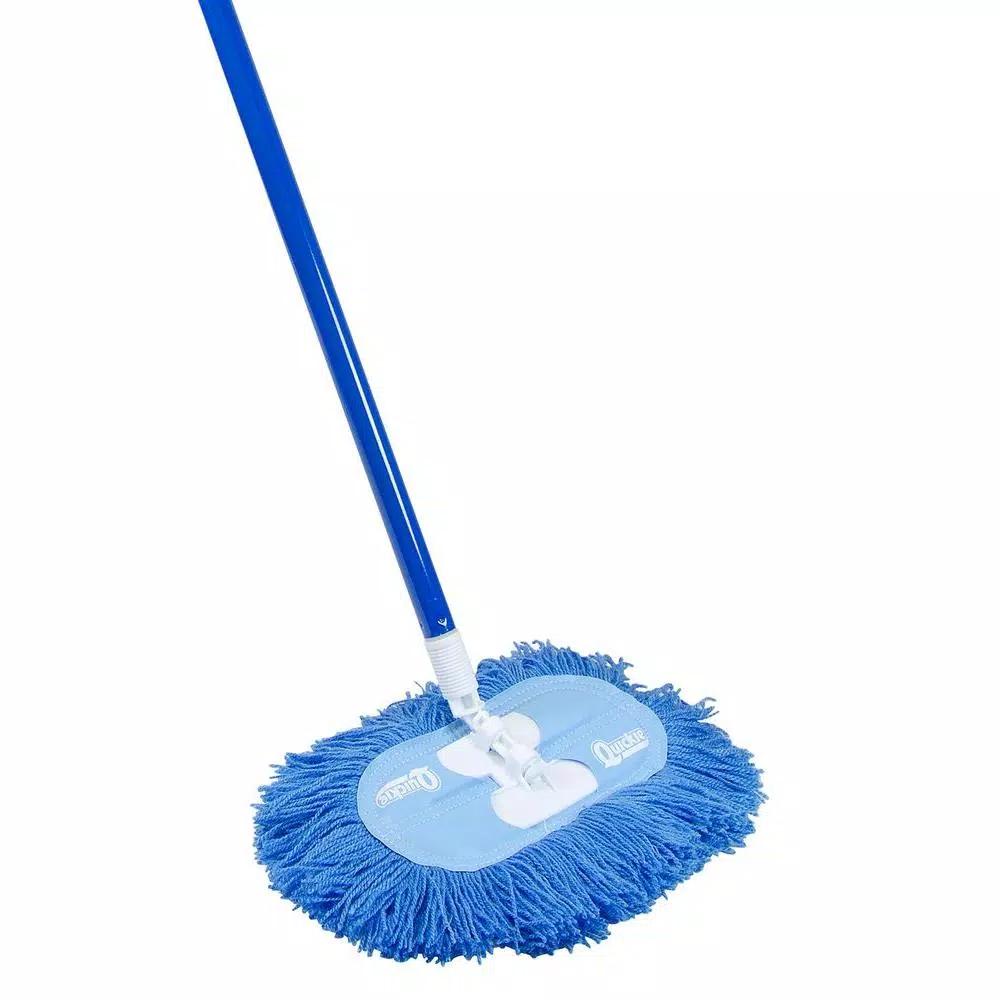 Quickie Swivel-Flex Nylon Dust Mop with 360-Degree Swivel and 48 in. Steel Handle